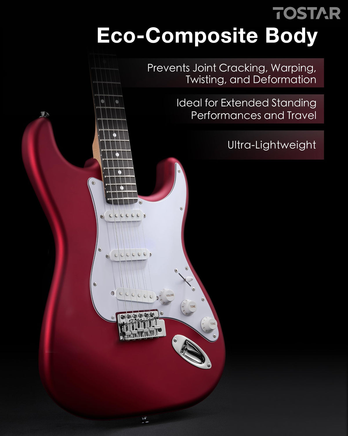 Red Electric Guitar Kit W7584
