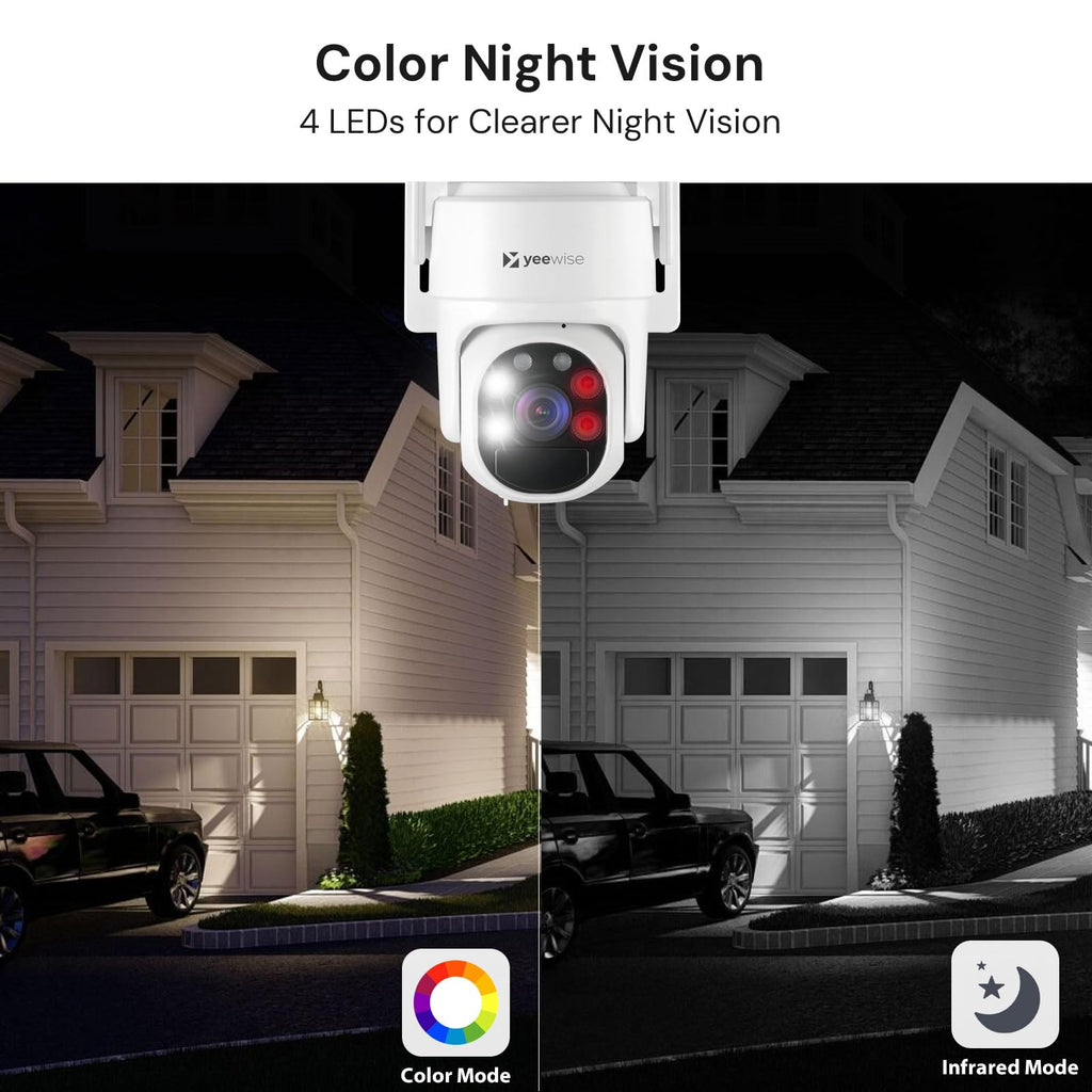4MP Solar Wireless Security Cameras V790314