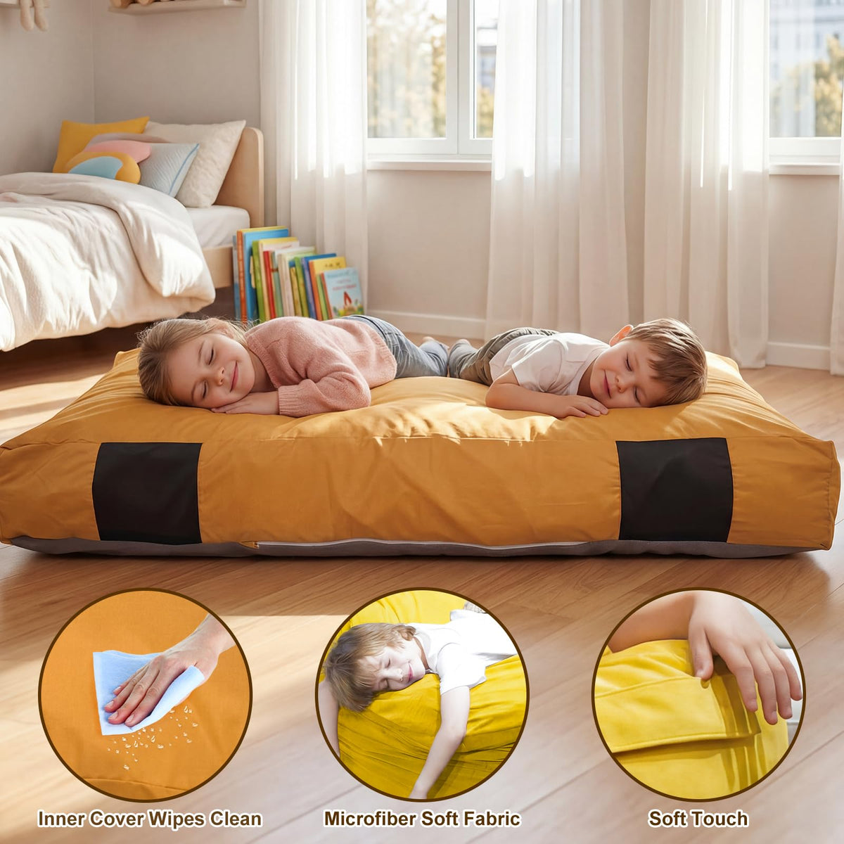 Convertible Foam Lazy Sofa Bed W20373