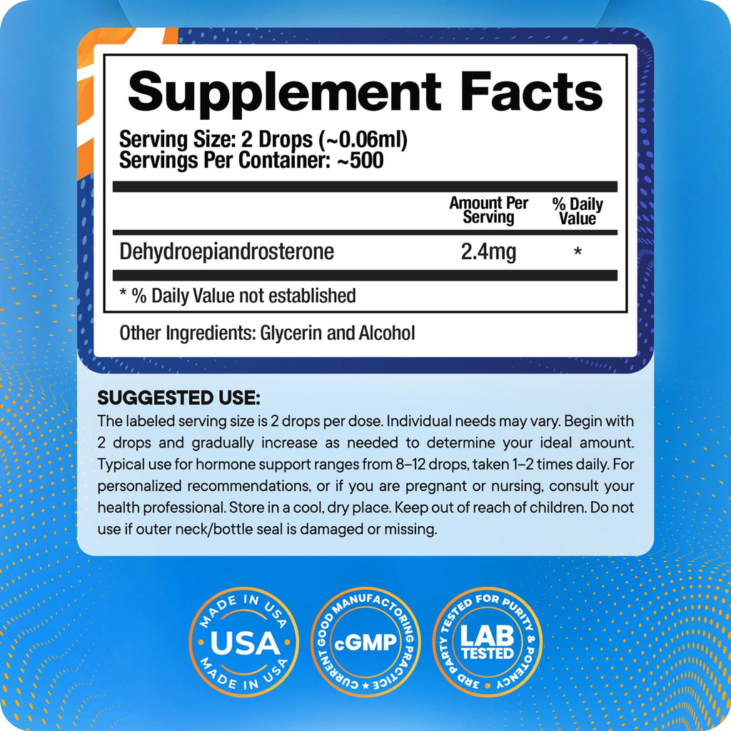 DHEA Liquid Drops 30 ml S499272