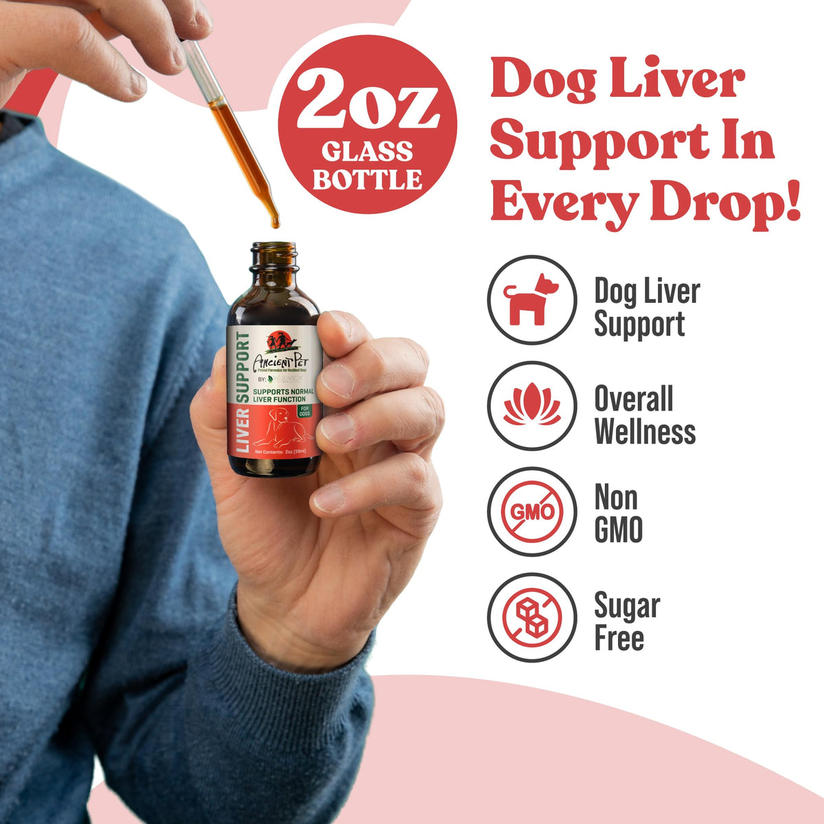 Milk Thistle & Dandelion Pet Liver Support Supplement F2219