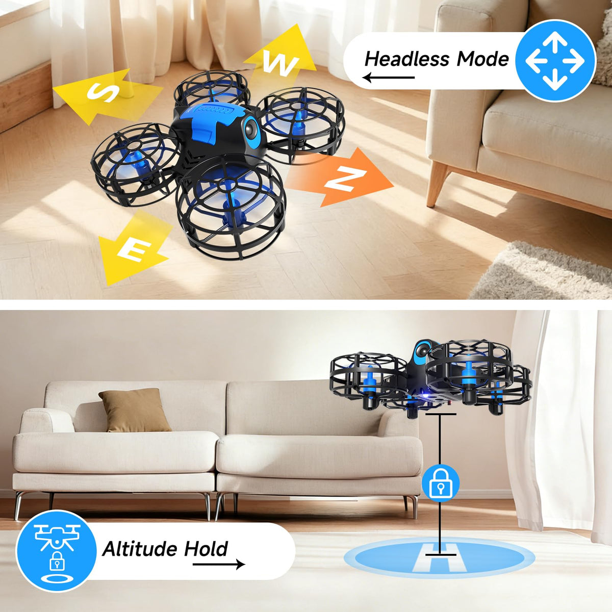 Mini Drone with 2 Batteries N264435