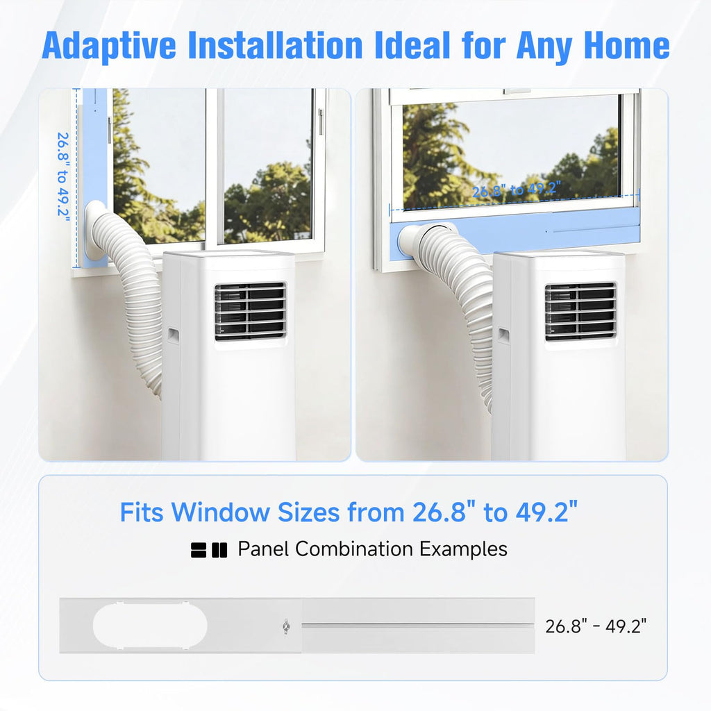 8500 BTU Portable Air Conditioner V10889