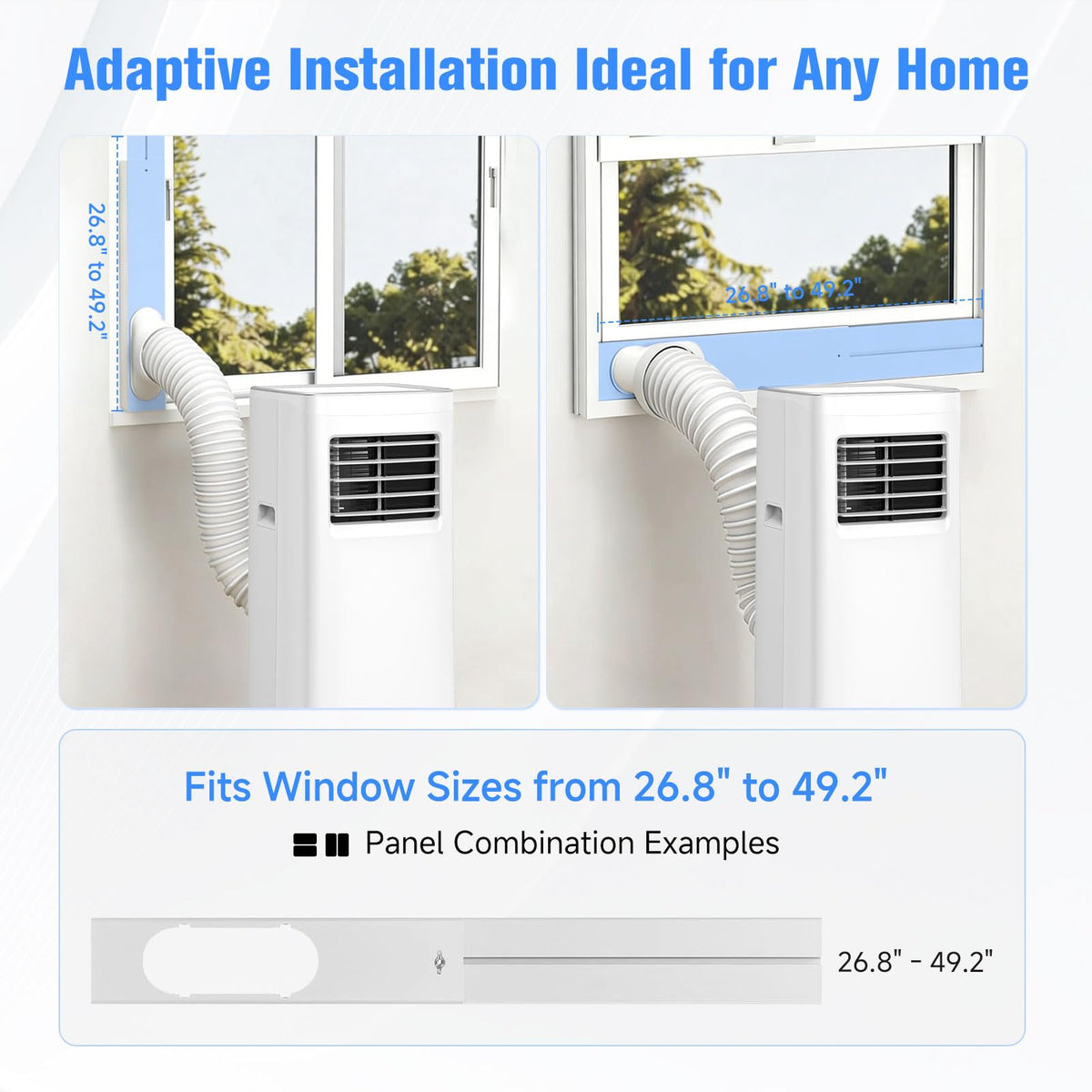 8500 BTU Portable Air Conditioner V10889
