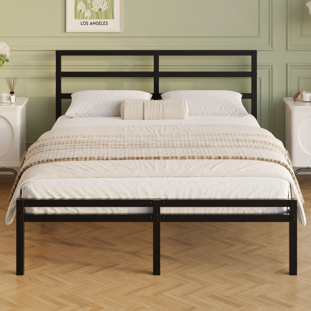 12 Inch Full Size Bed Frame with Headboard and Footboard O2236