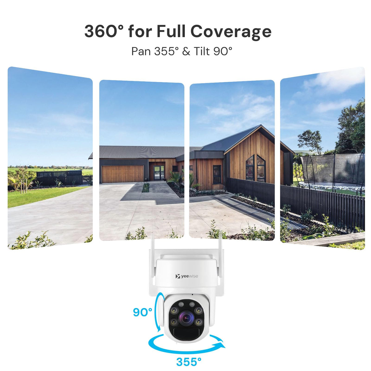 4MP Solar Wireless Security Cameras V790314