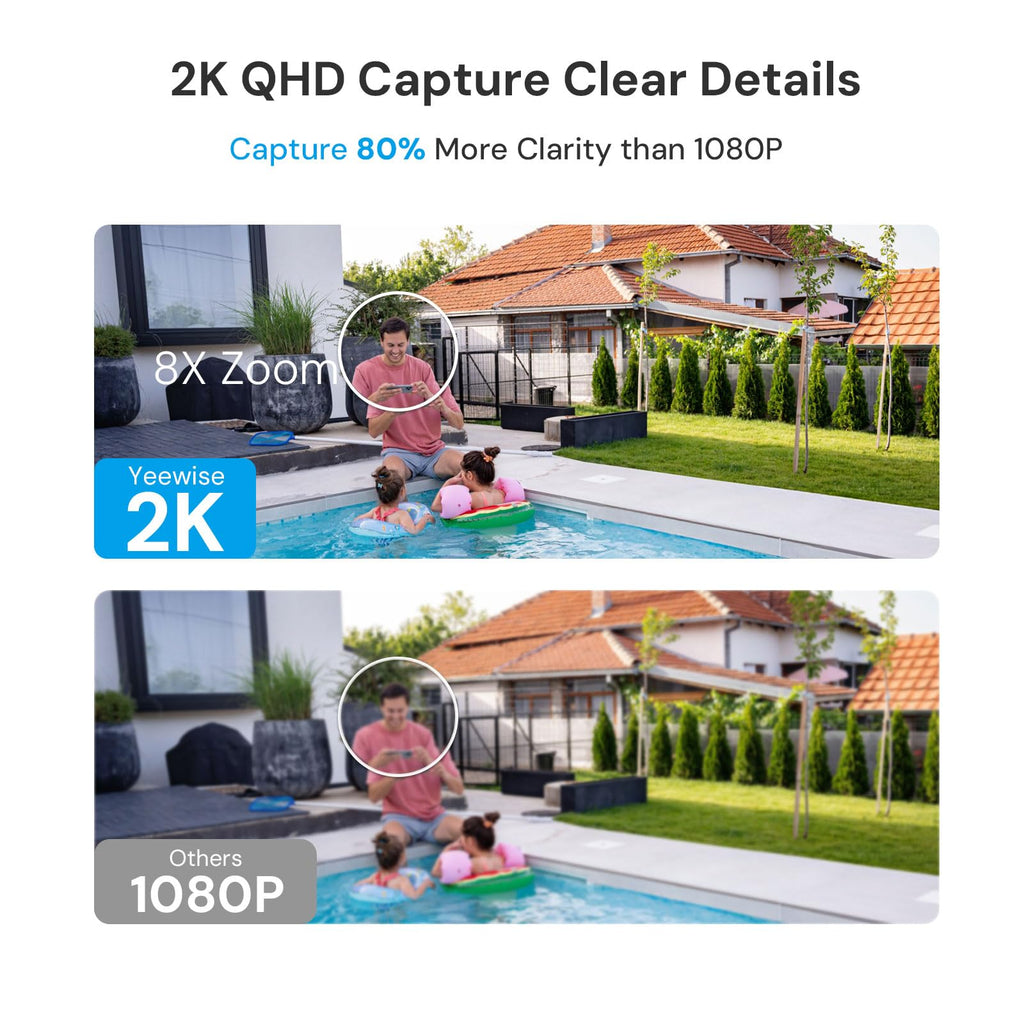 4MP Solar Wireless Security Cameras V790314