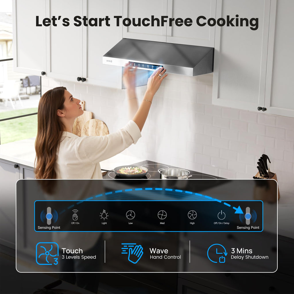 30 Inch Under Cabinet Range Hood 900 CFM Dual Motor S267318