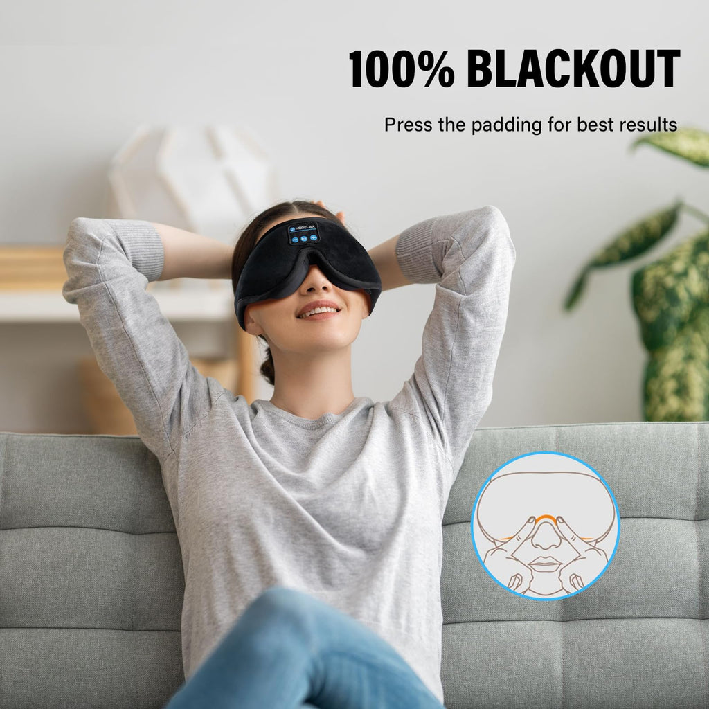 Sleep Mask with Bluetooth Headphones U71170