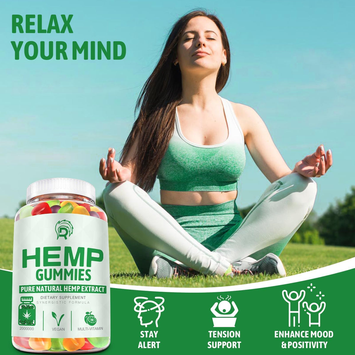 High Potency Hemp Gummies 2 Pack I8844