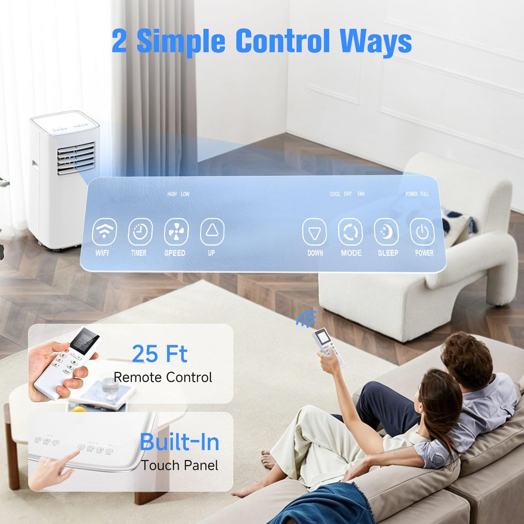8500 BTU Portable Air Conditioner V10889