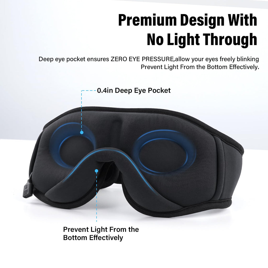 Sleep Mask with Bluetooth Headphones U71170