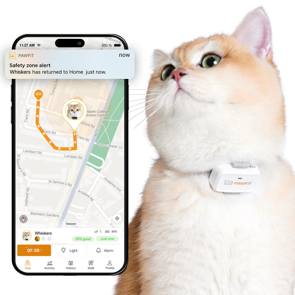 4G GPS Cat Tracker Ultra-Light P50349