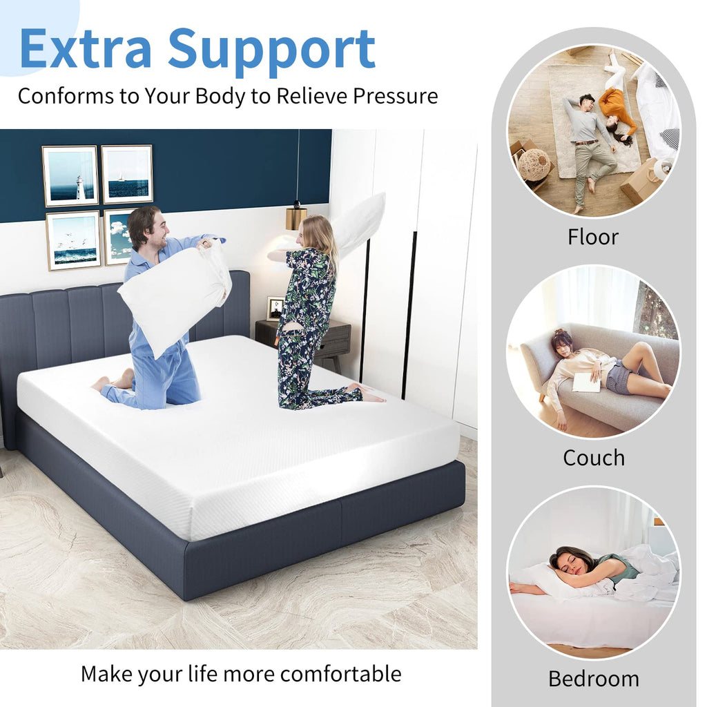 5 inch Gel Memory Foam Twin Mattress B597468