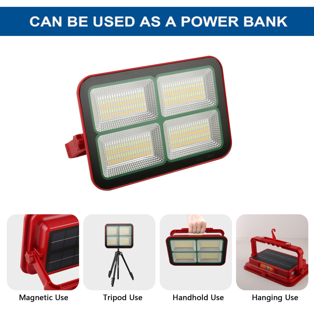 Portable Rechargeable Magnetic Work Light 16500mAh 200W 15000LM IP69 K6432