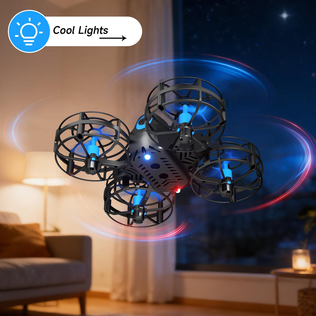 Mini Drone with 2 Batteries N264435