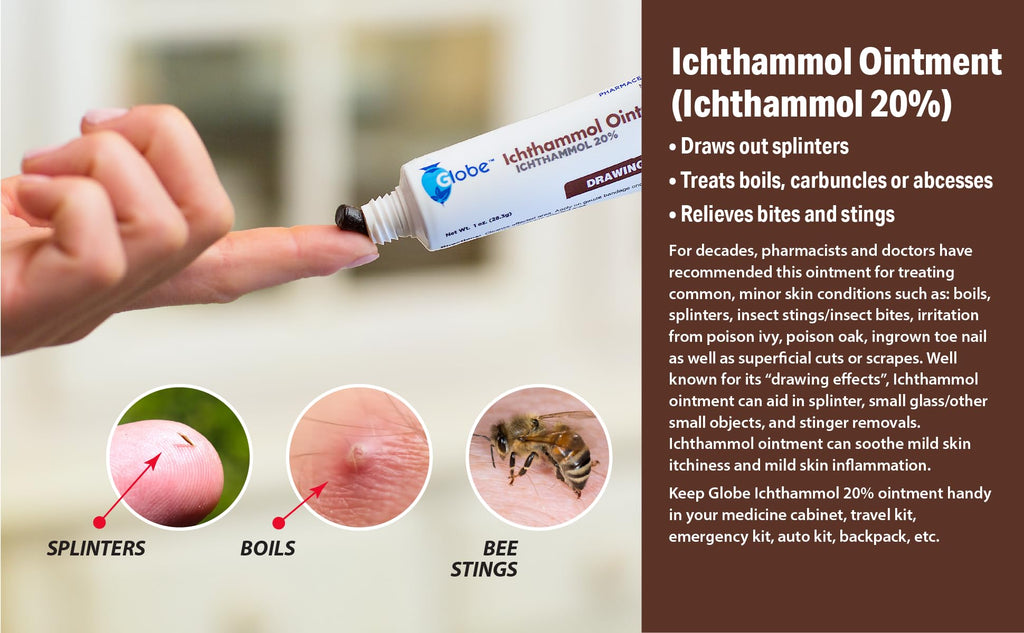 Ichthammol Ointment 20% 1 OZ T644599