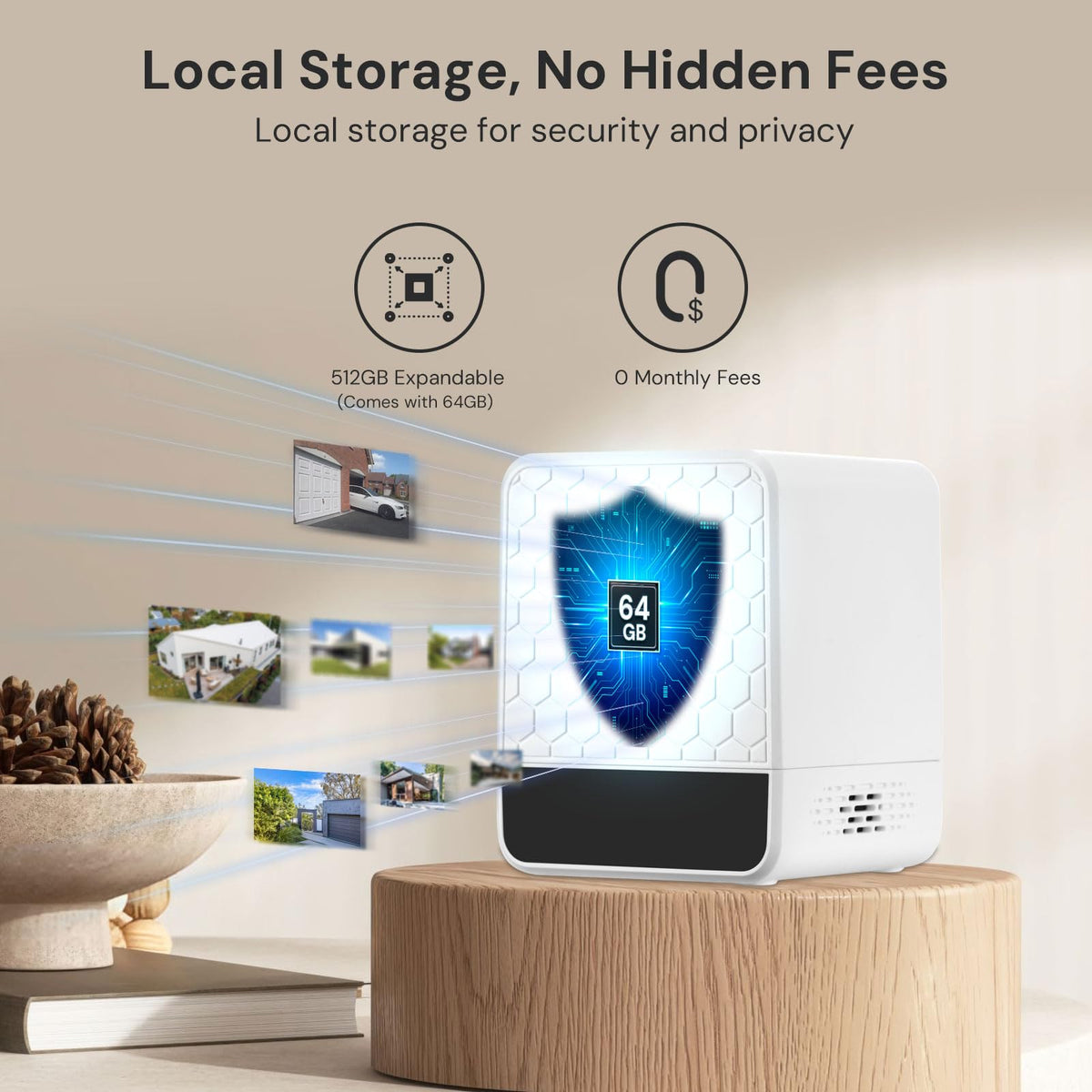 4MP Solar Wireless Security Cameras V790314