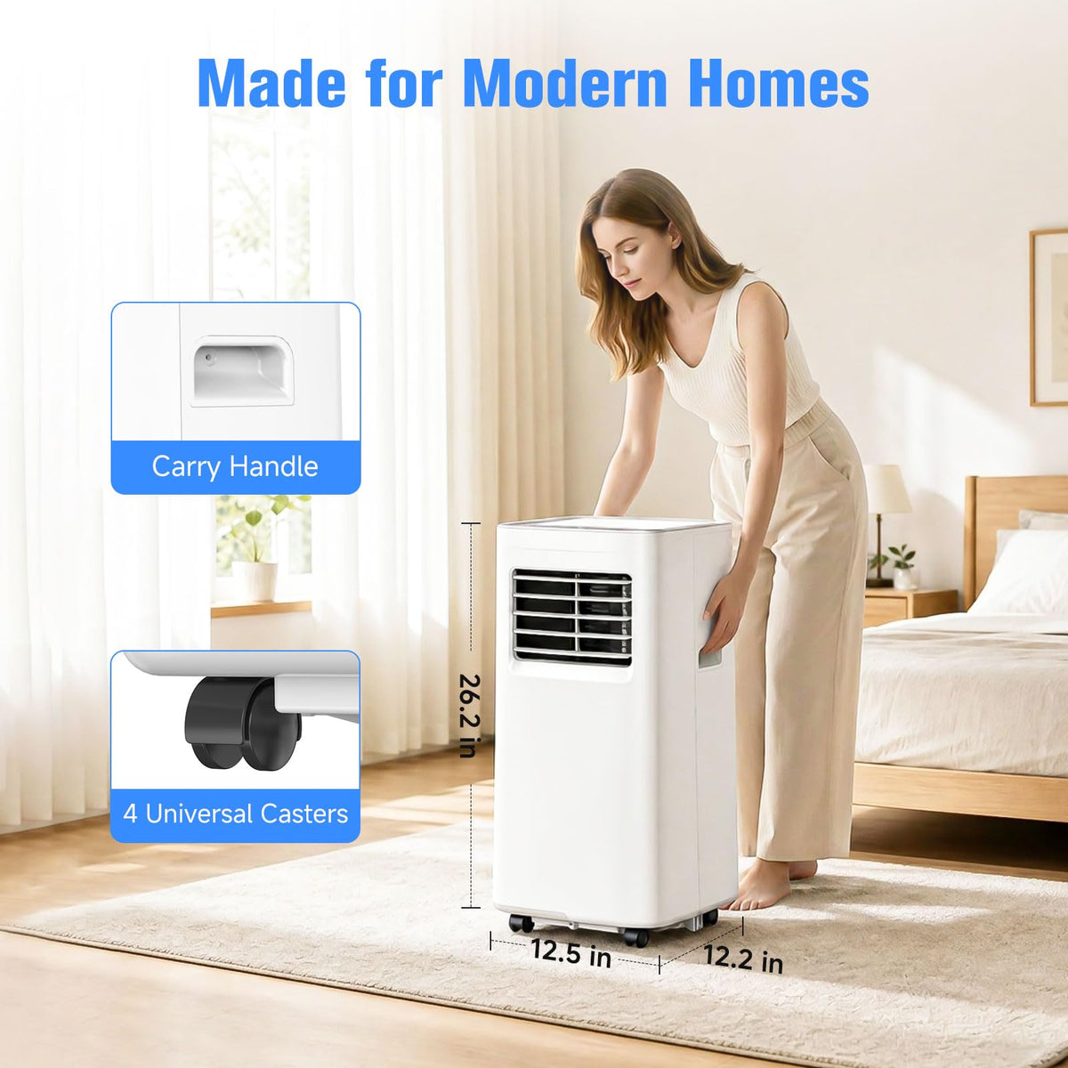 8500 BTU Portable Air Conditioner V10889