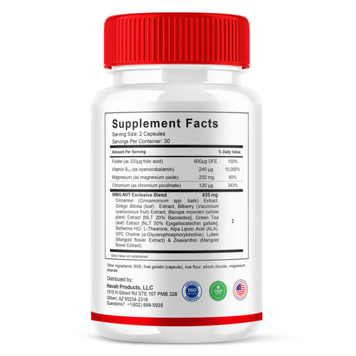 180 Capsules Supplement A905156