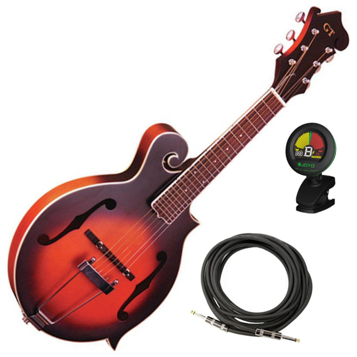 Cutaway Manditar with Case, Tuner, and Cable K4259