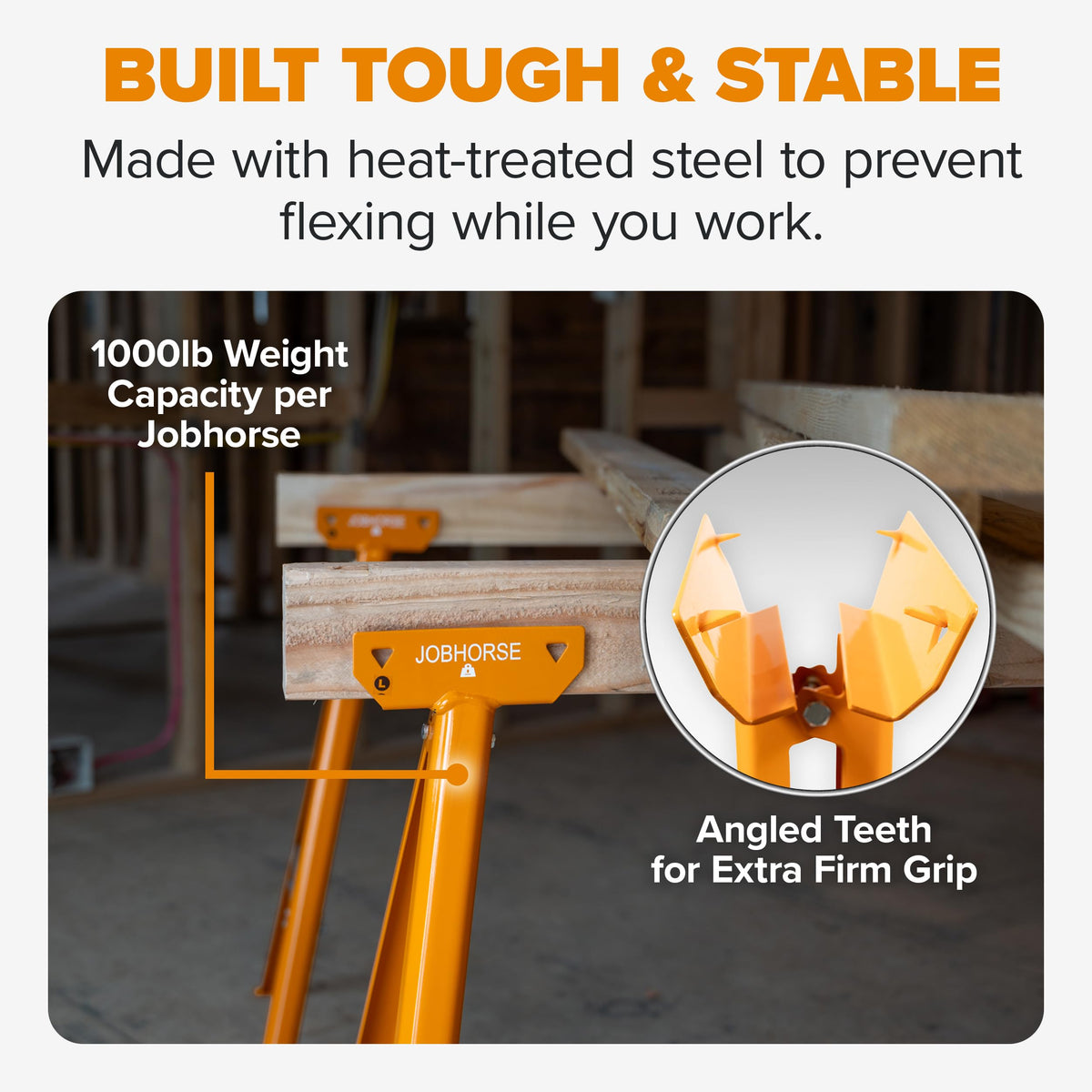 Steel Folding Sawhorse Brackets Y46574