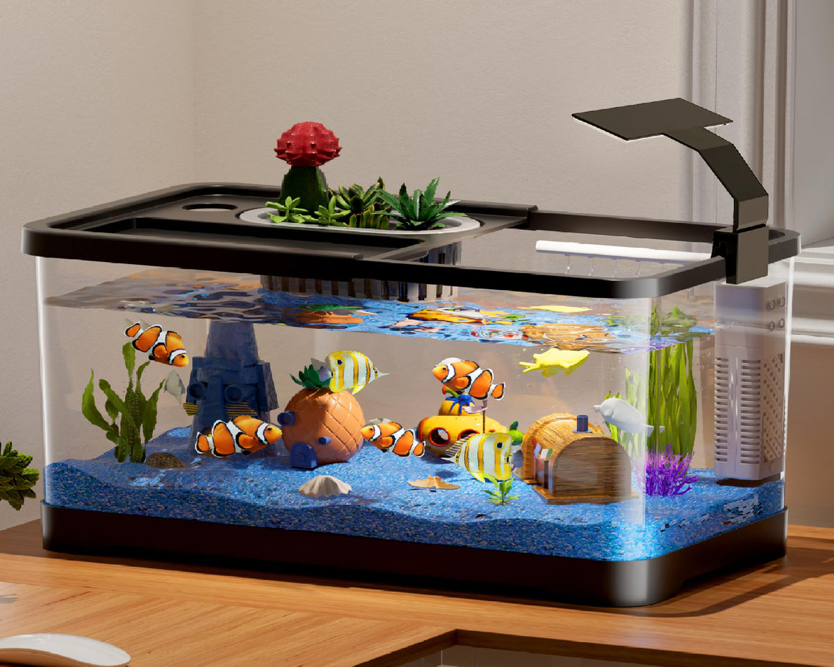 5.3 Gallon Fish Tank Starter Kit X585