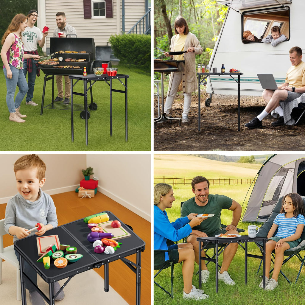 Folding Camping Table 3 Adjustable Height G20733