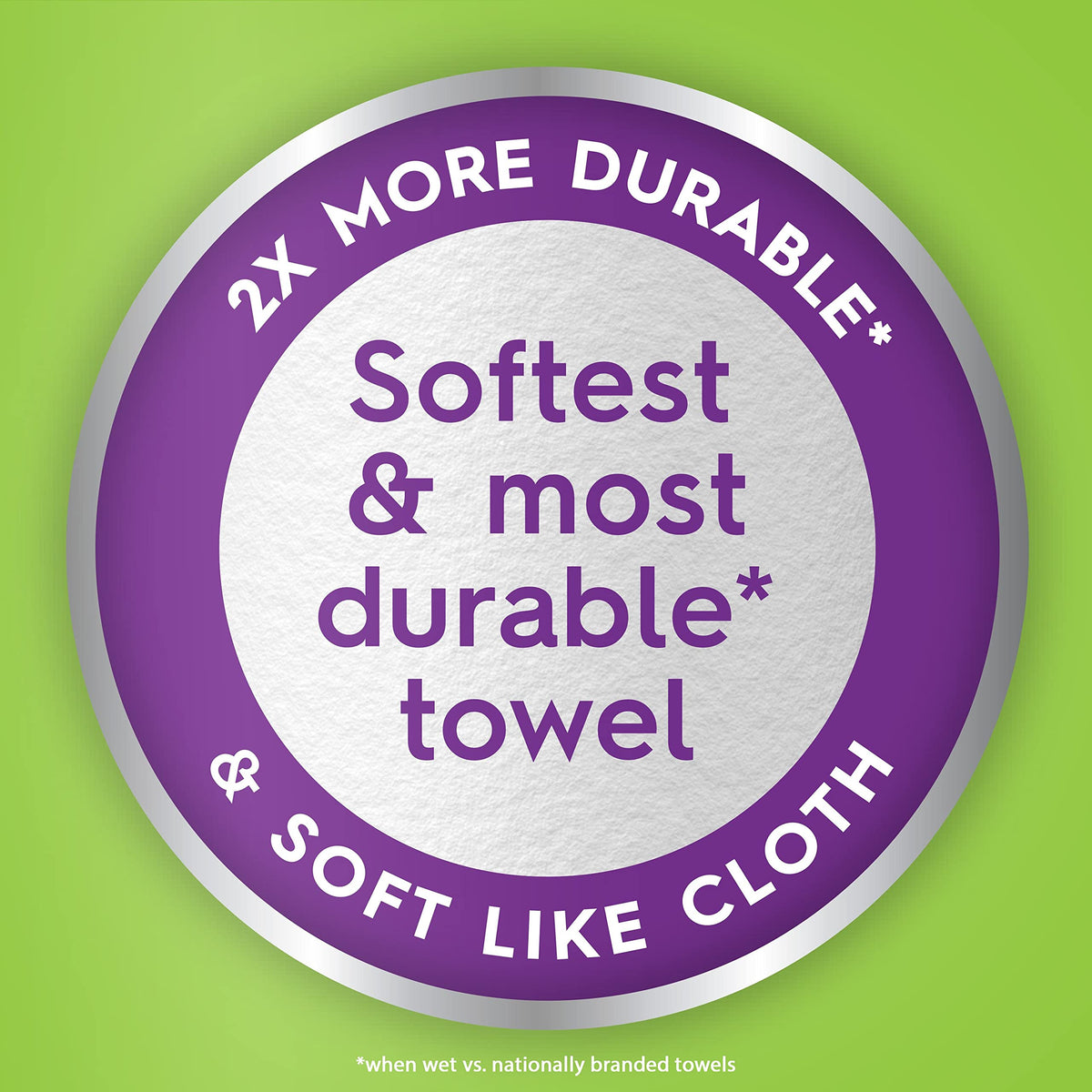 Cloth Paper Towels 8 Triple Rolls T3784