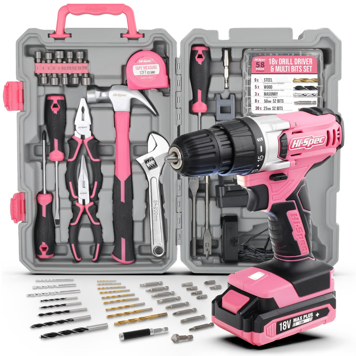 18V Cordless Drill Tool Set F771