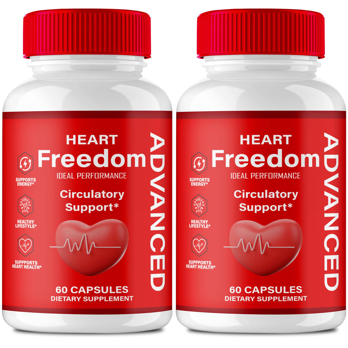 Heart Freedom Capsules 2 Pack T1680