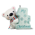 My 1st Christmas Polar Bear Ornament S8744