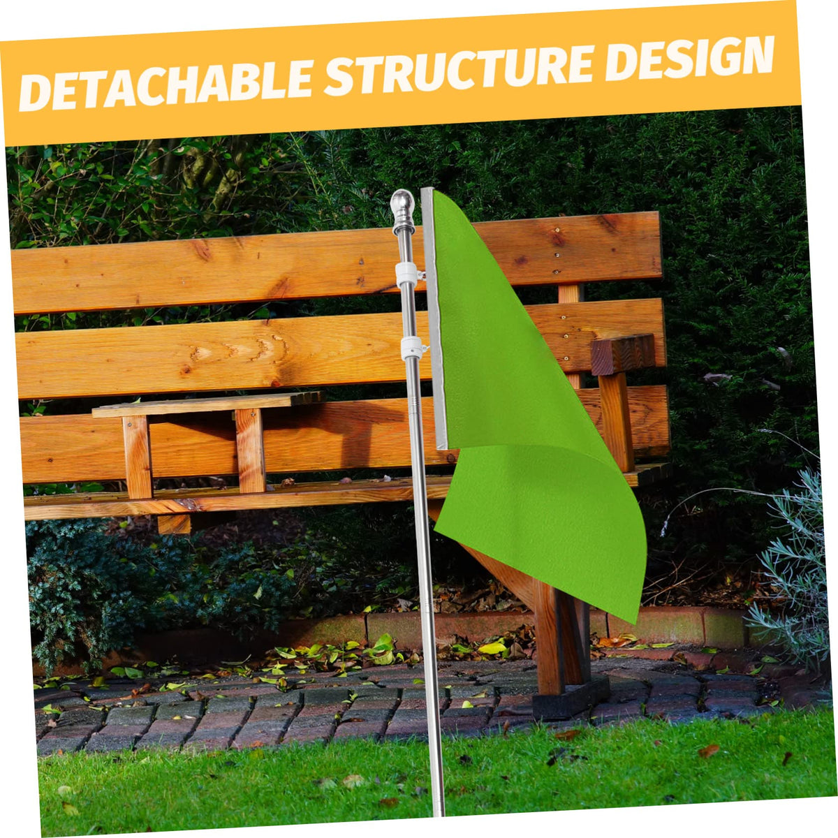 Detachable Stainless Steel Flag Pole Kit V34240