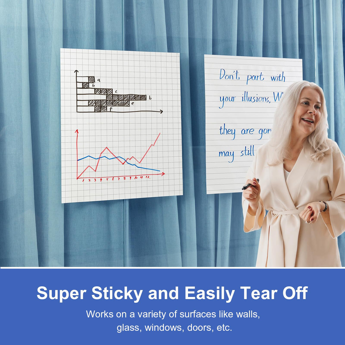 25 x 30 In Flip Chart Easel Pad, 30 Sheets/Pad, 4 Pads O448966