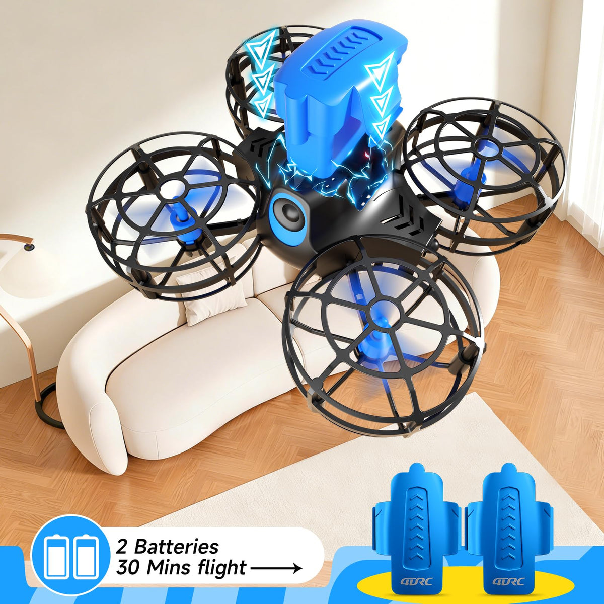 Mini Drone with 2 Batteries N264435