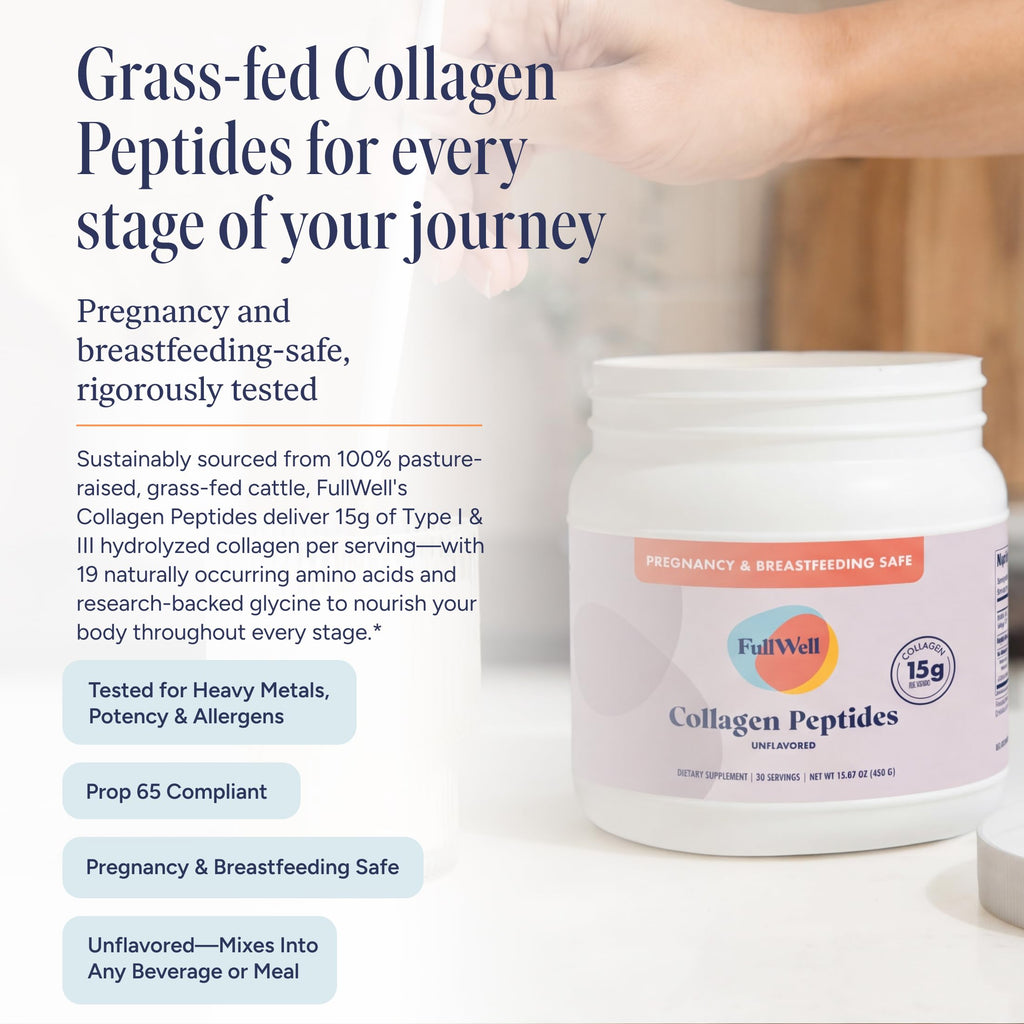 Unflavored Collagen Peptides Powder 15.87 oz O36479