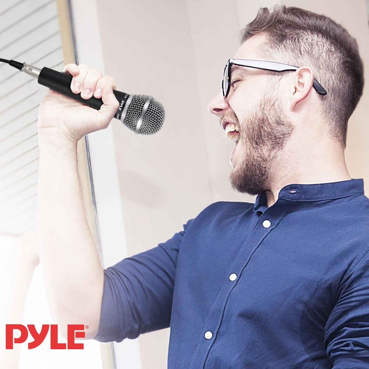 4-Pack Unidirectional Handheld Dynamic Microphone with XLR Cable U64505