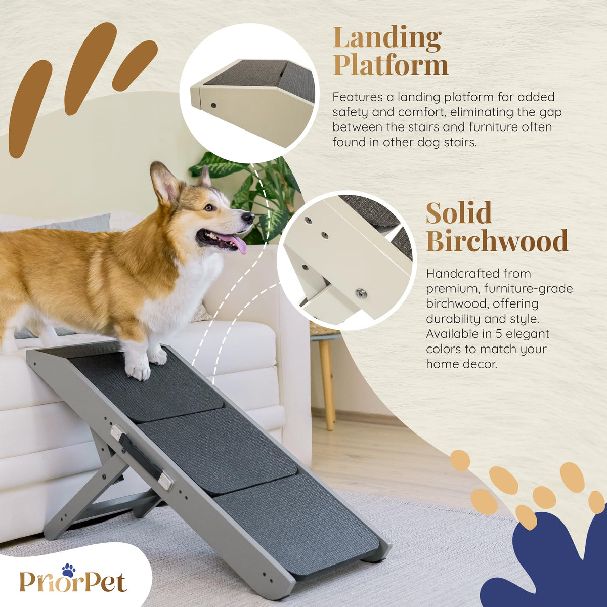 Foldable Non-Slip Dog Ramp Z8759