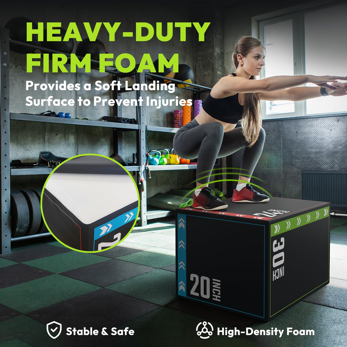 3-in-1 Plyometric Jump Box K128103