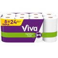 Cloth Paper Towels 8 Triple Rolls T3784