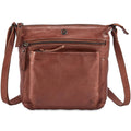 Small Genuine Leather Crossbody Bag with Adjustable Strap F617607