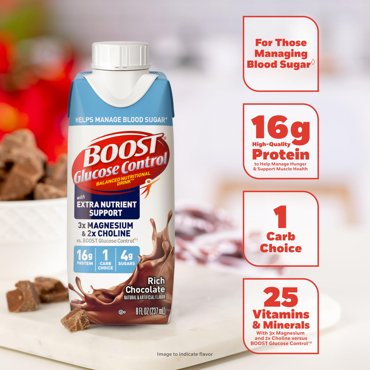 Chocolate Nutritional Drink 8 FL OZ M65184
