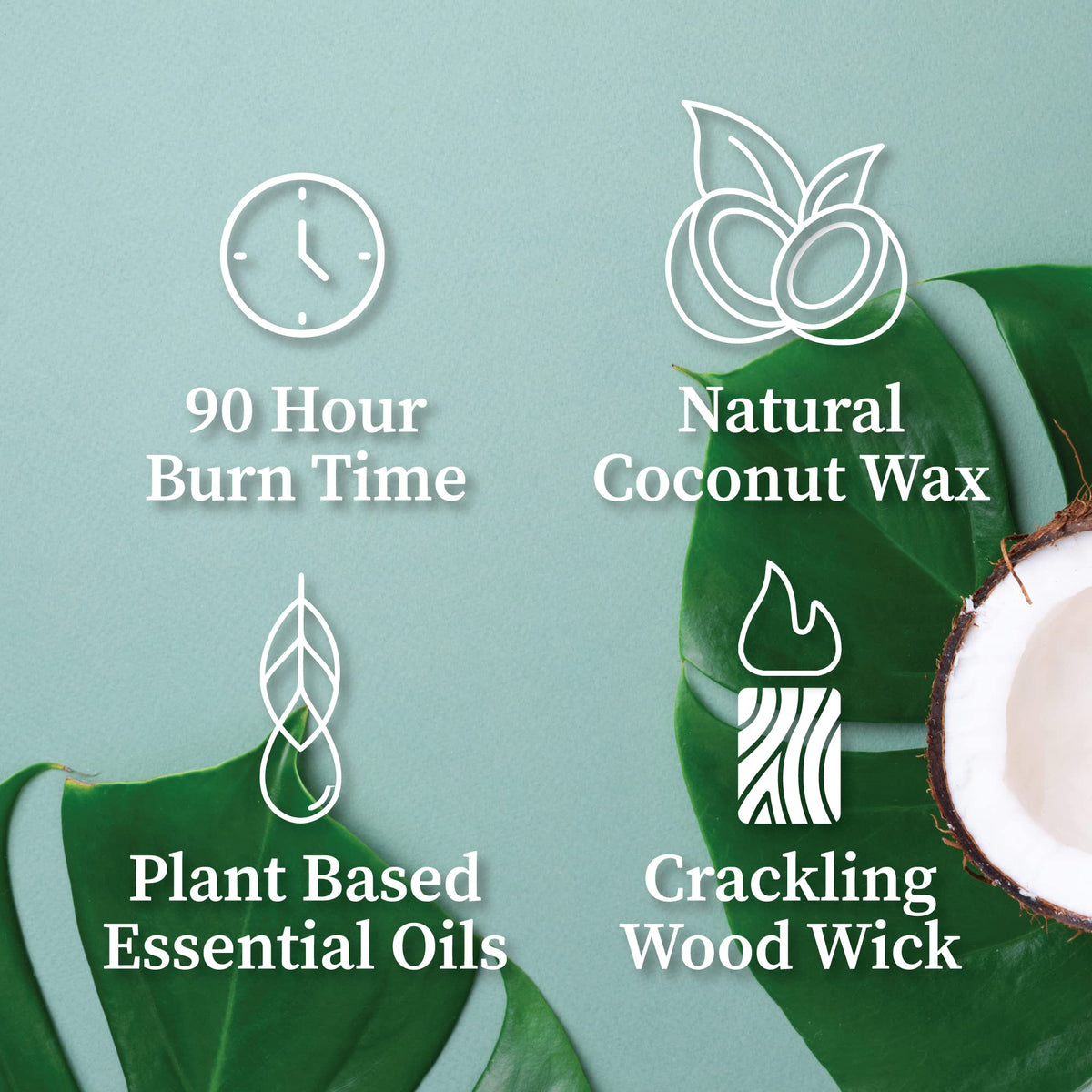 16 oz Wood Wick Candle D762108