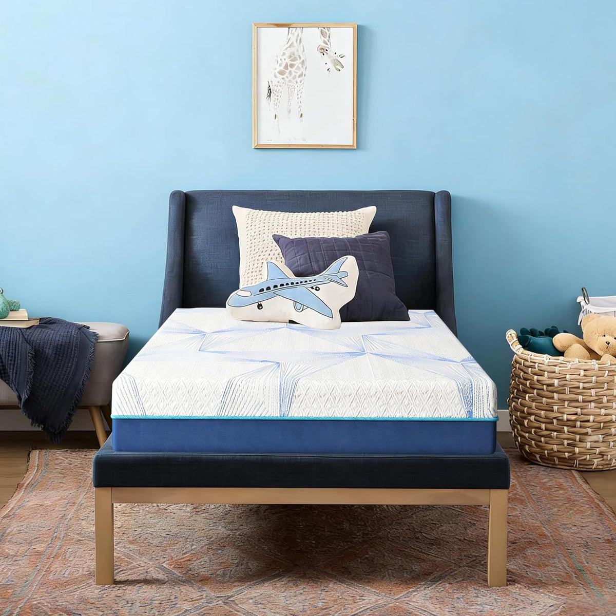 6 Inch Twin Gel Memory Foam Mattress S81437
