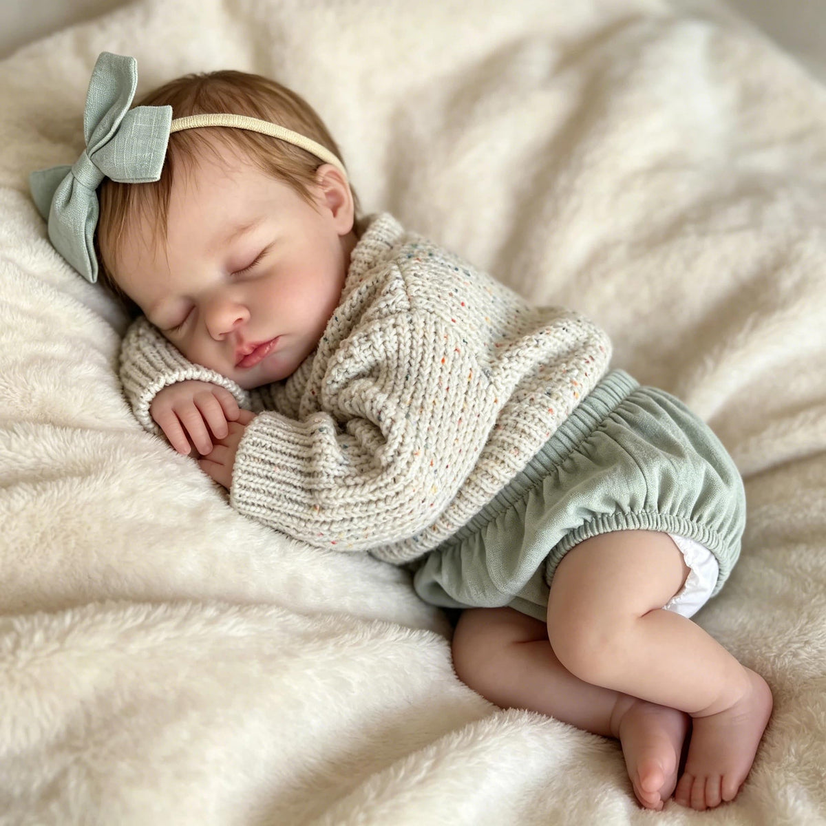 20 Inch Full Vinyl Realistic Reborn Baby Doll M36550