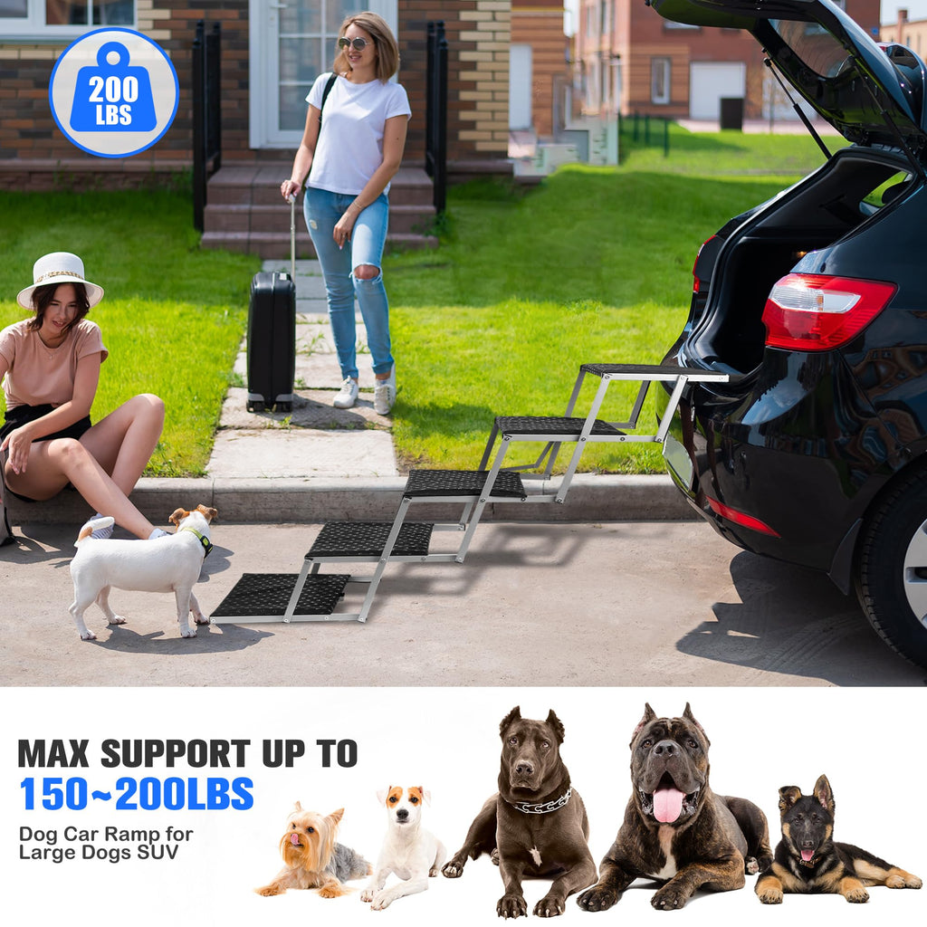 Foldable Dog Stairs for Car U6708