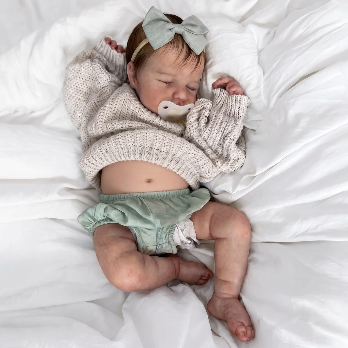 20 Inch Full Vinyl Realistic Reborn Baby Doll M36550