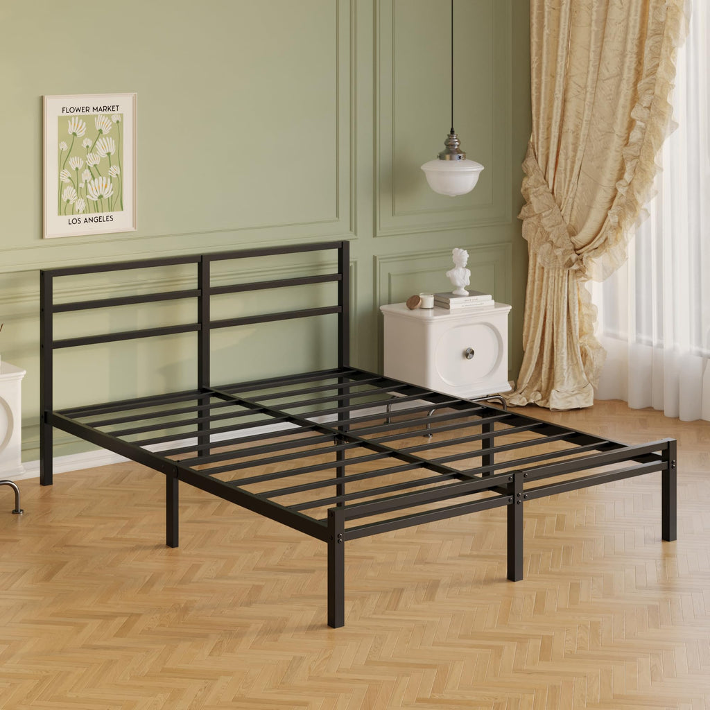 12 Inch Full Size Bed Frame with Headboard and Footboard O2236