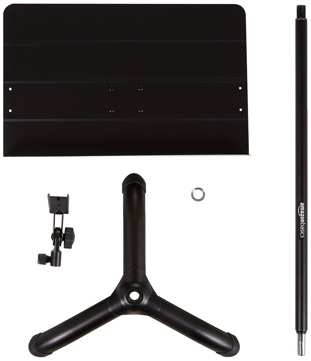 Portable Height Adjustable Black Metal Sheet Music Stand C3985