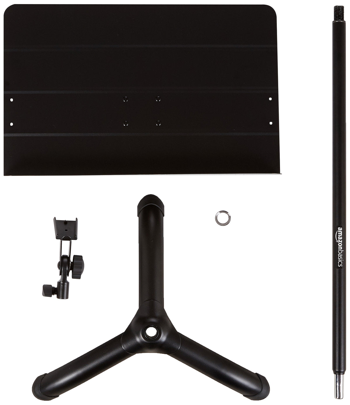 Portable Height Adjustable Black Metal Sheet Music Stand C3985
